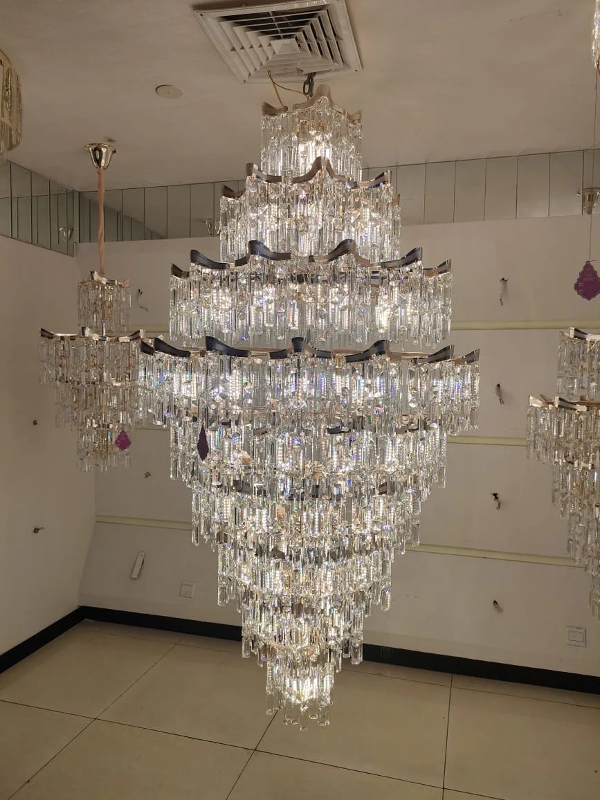Crown Crystal Chandelier