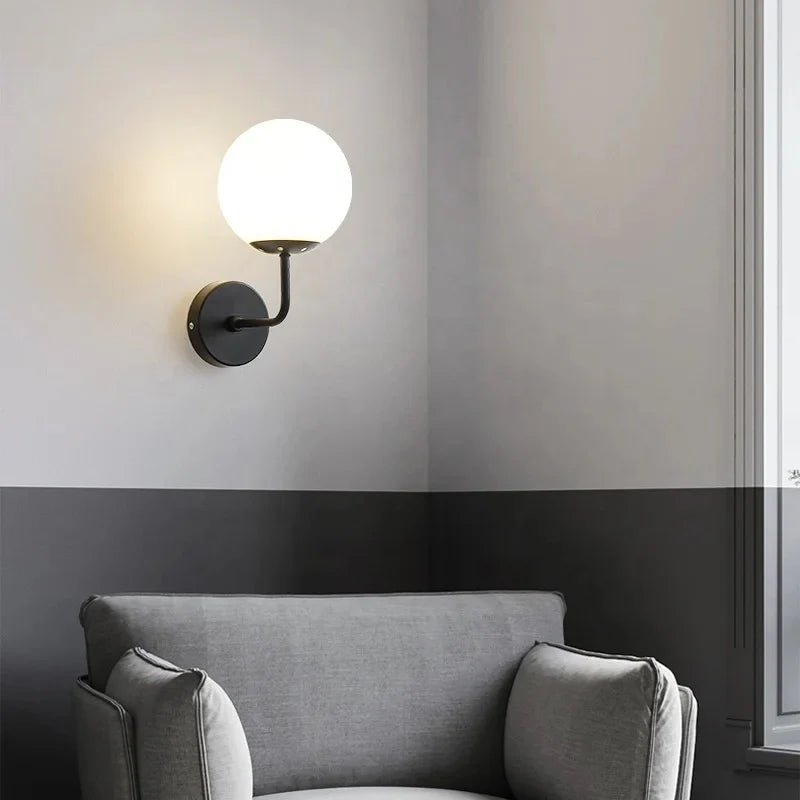 Nordic Wall Globe Light