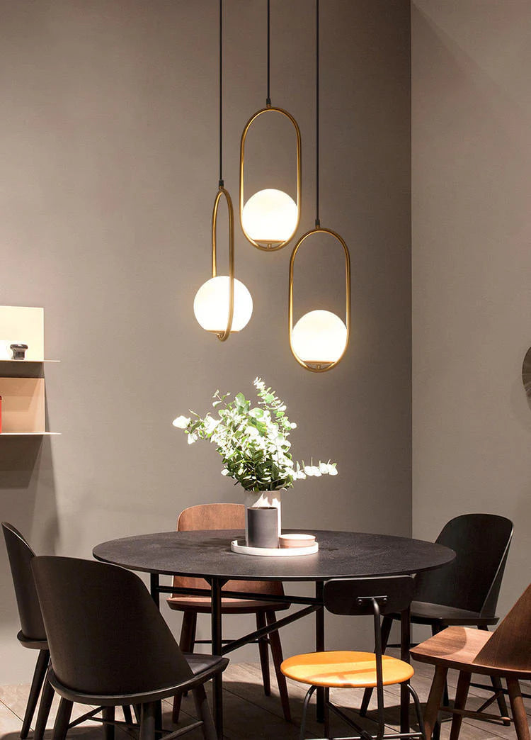 Oval hanging