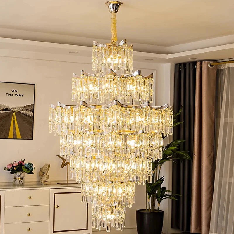 Crown Crystal Chandelier