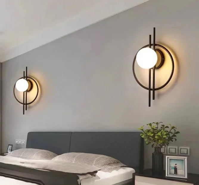 Modern Globe Wall Light