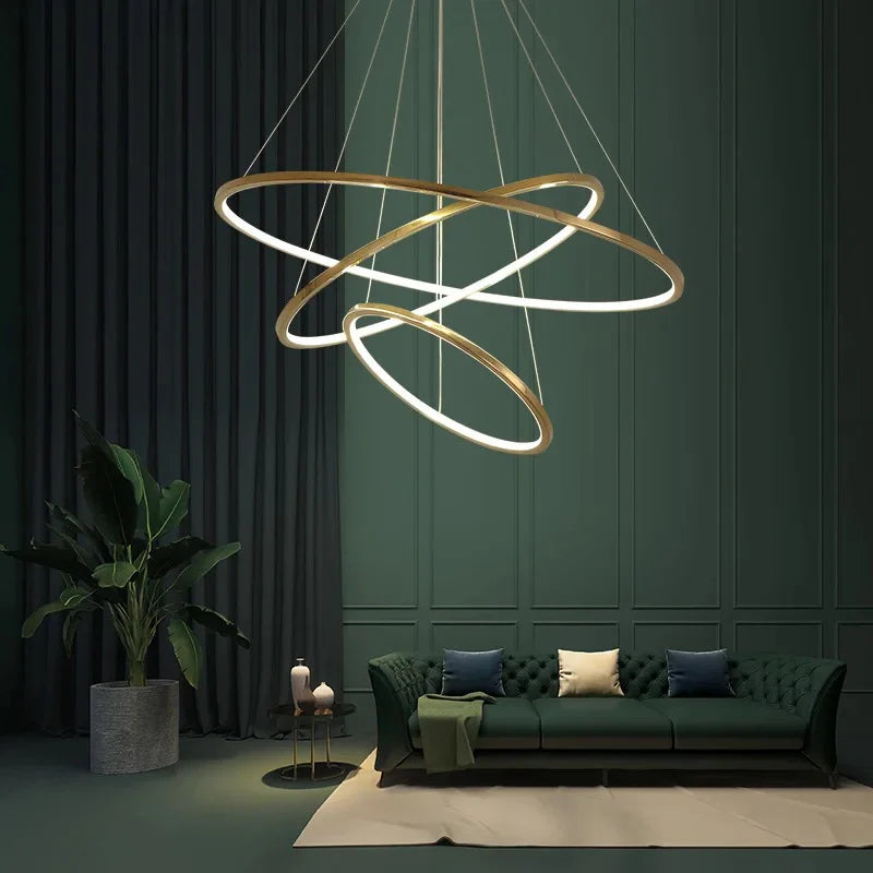 Multi Ring Chandelier