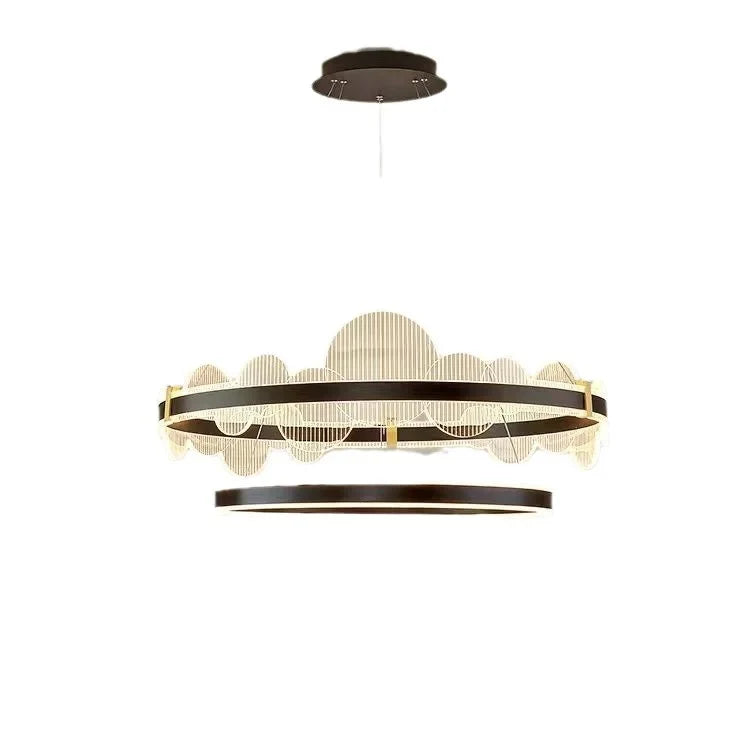 New modern Double Ring Chandelier