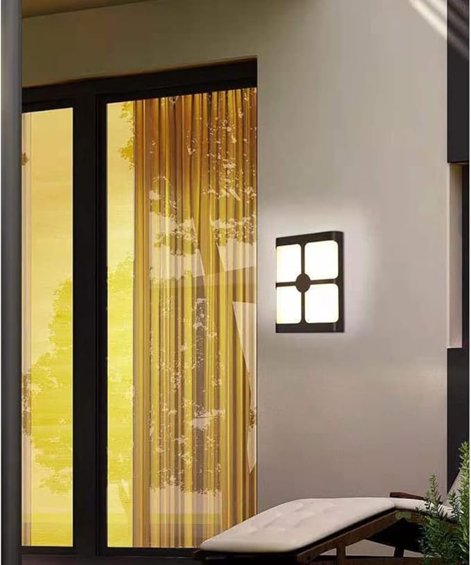 Four-Square led Wall Lamp