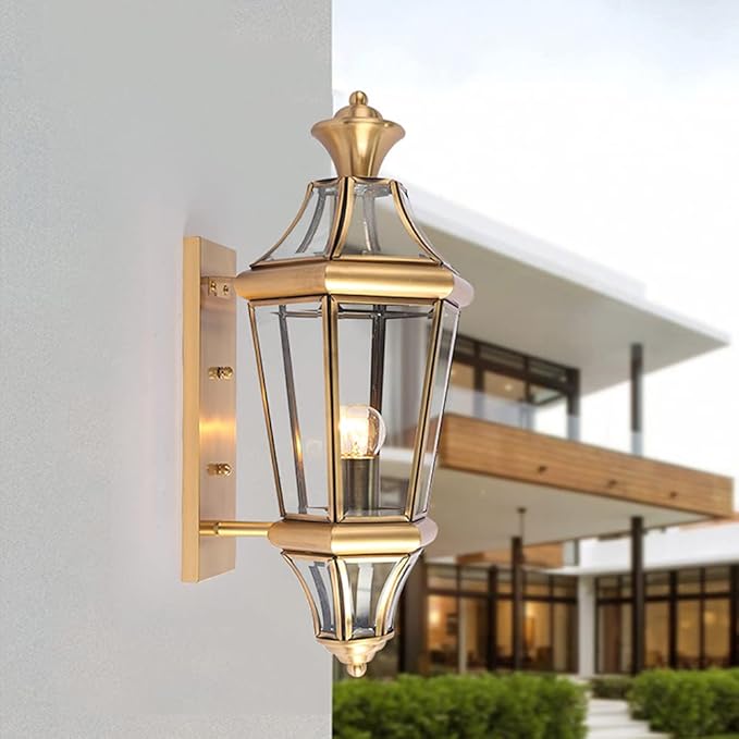Bras Antique Wall Light