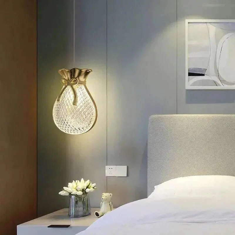 Lucky bag LED Pendants Nordic Crystal Series Hanging