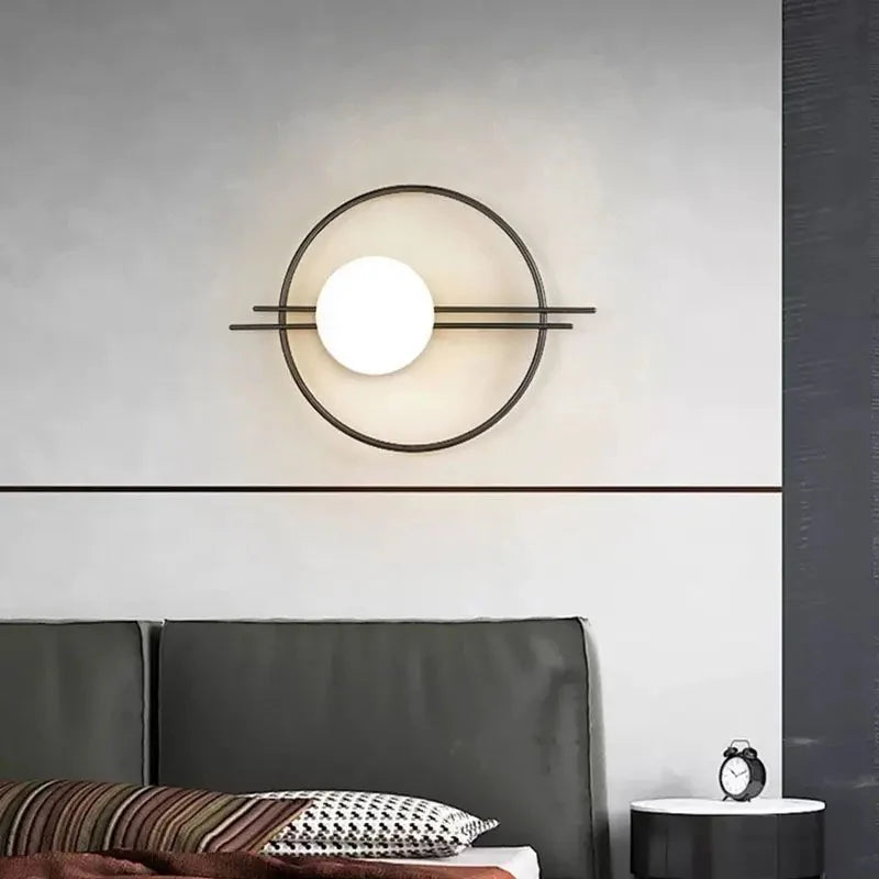 Modern Globe Wall Light