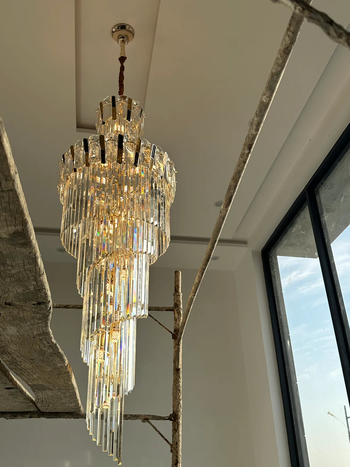 Nordic Big Crystal Chandelier