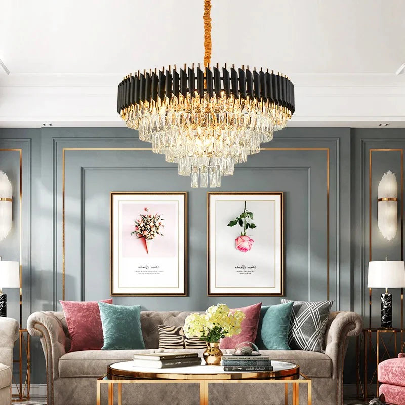Black Golden Chandelier