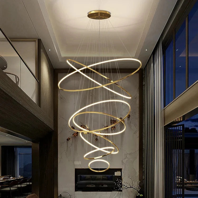 Multi Ring Chandelier