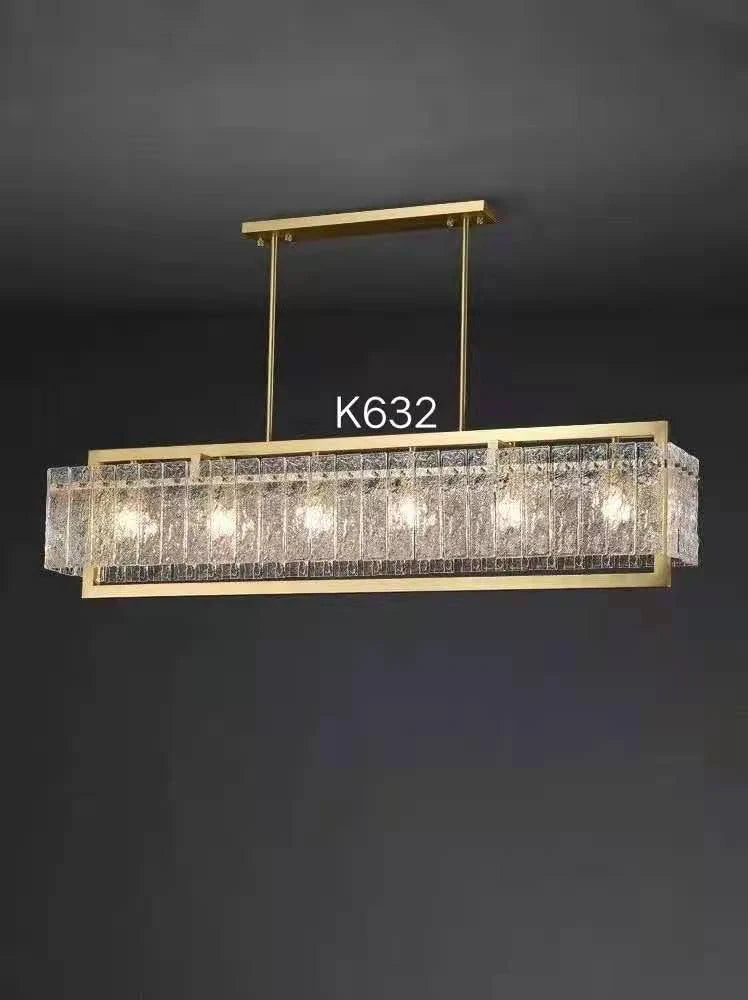 Crystal Rectangular Chandelier