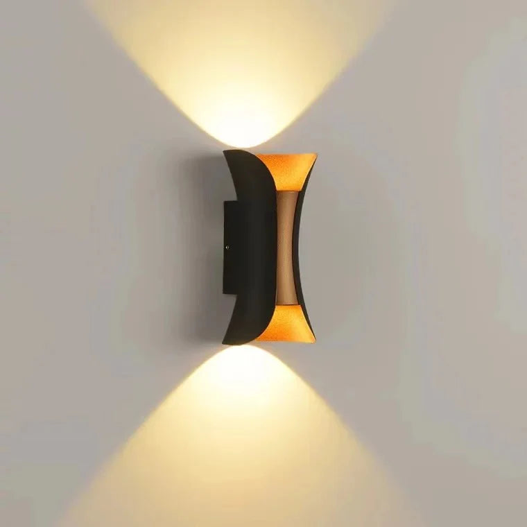 Led Black Golden outdoor Light