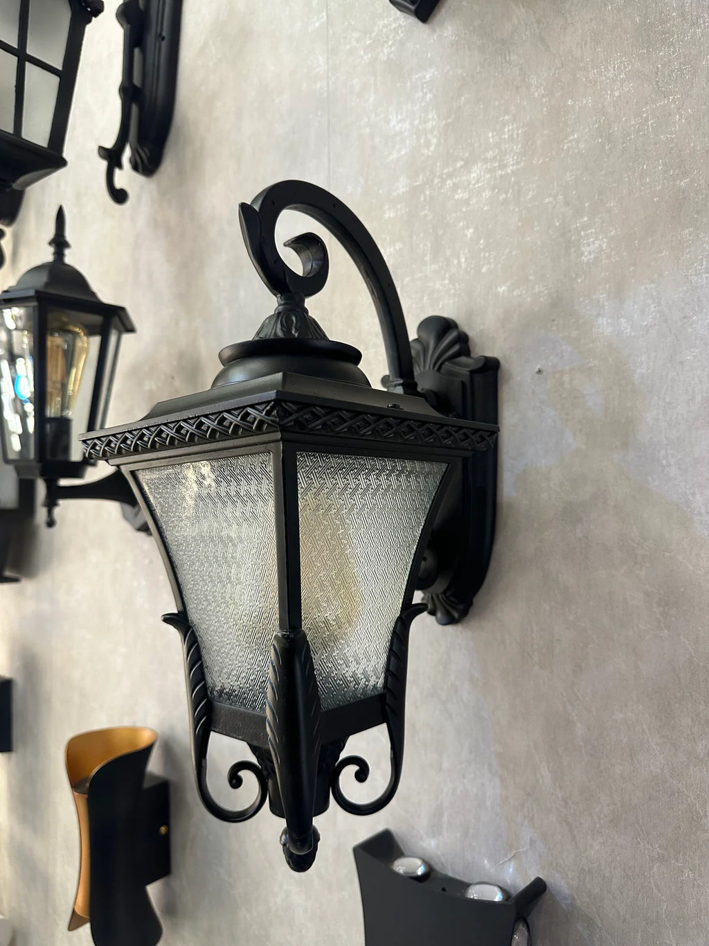 Victorian Black Imported Light
