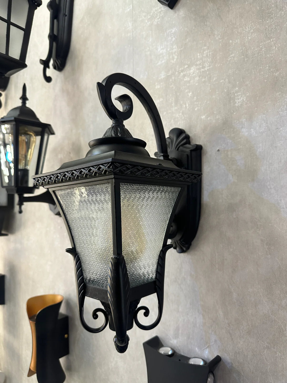 Victorian Black Imported Light