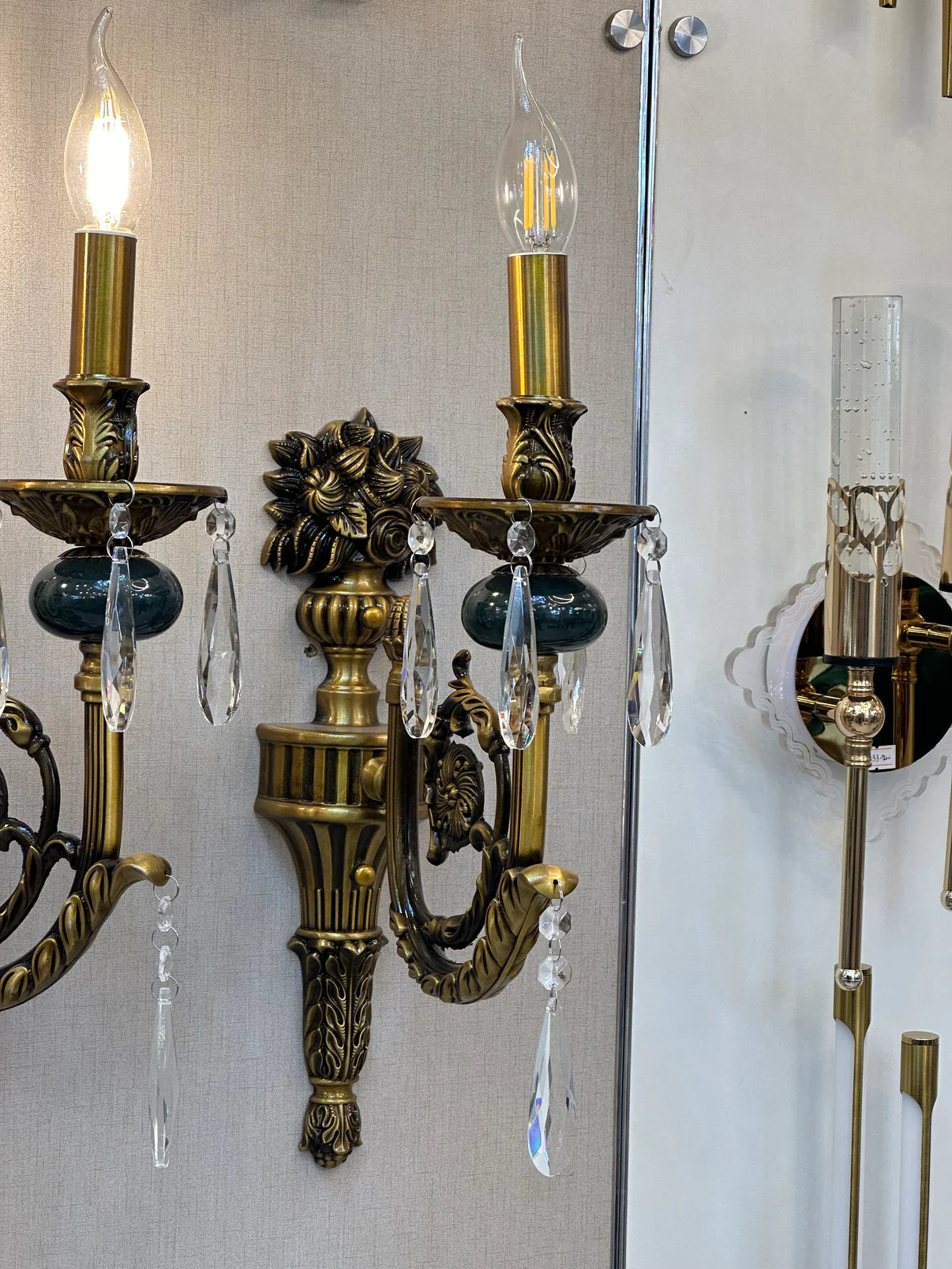 Antique Candle Wall Lights