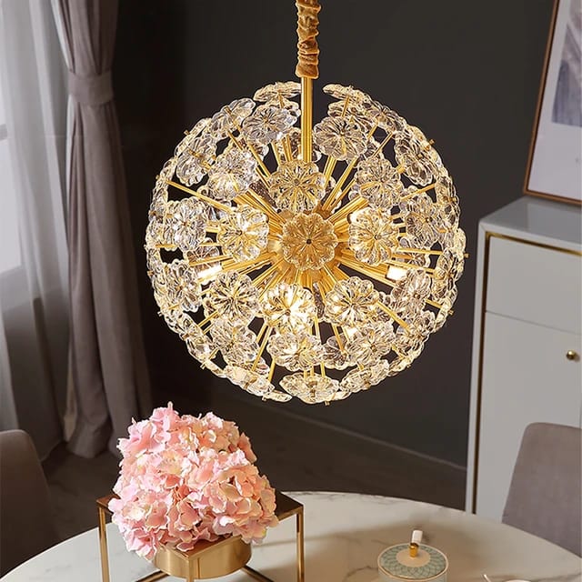 Flowers Ball chandelier