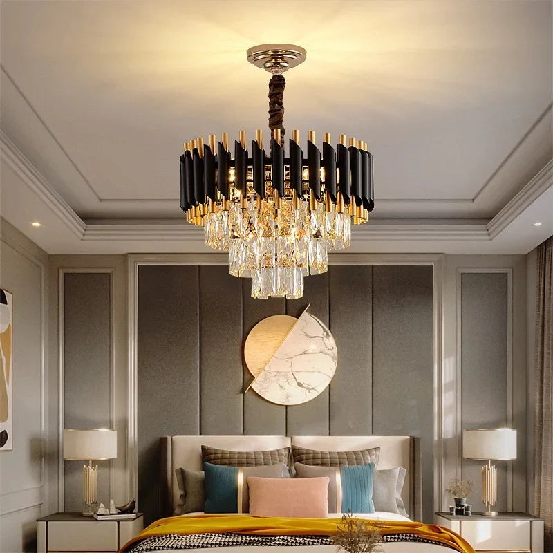 Black Golden Chandelier