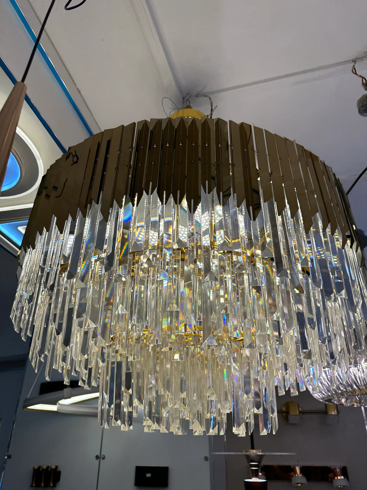 SS Crystal Chandelier