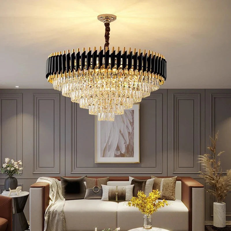 Black Golden Chandelier