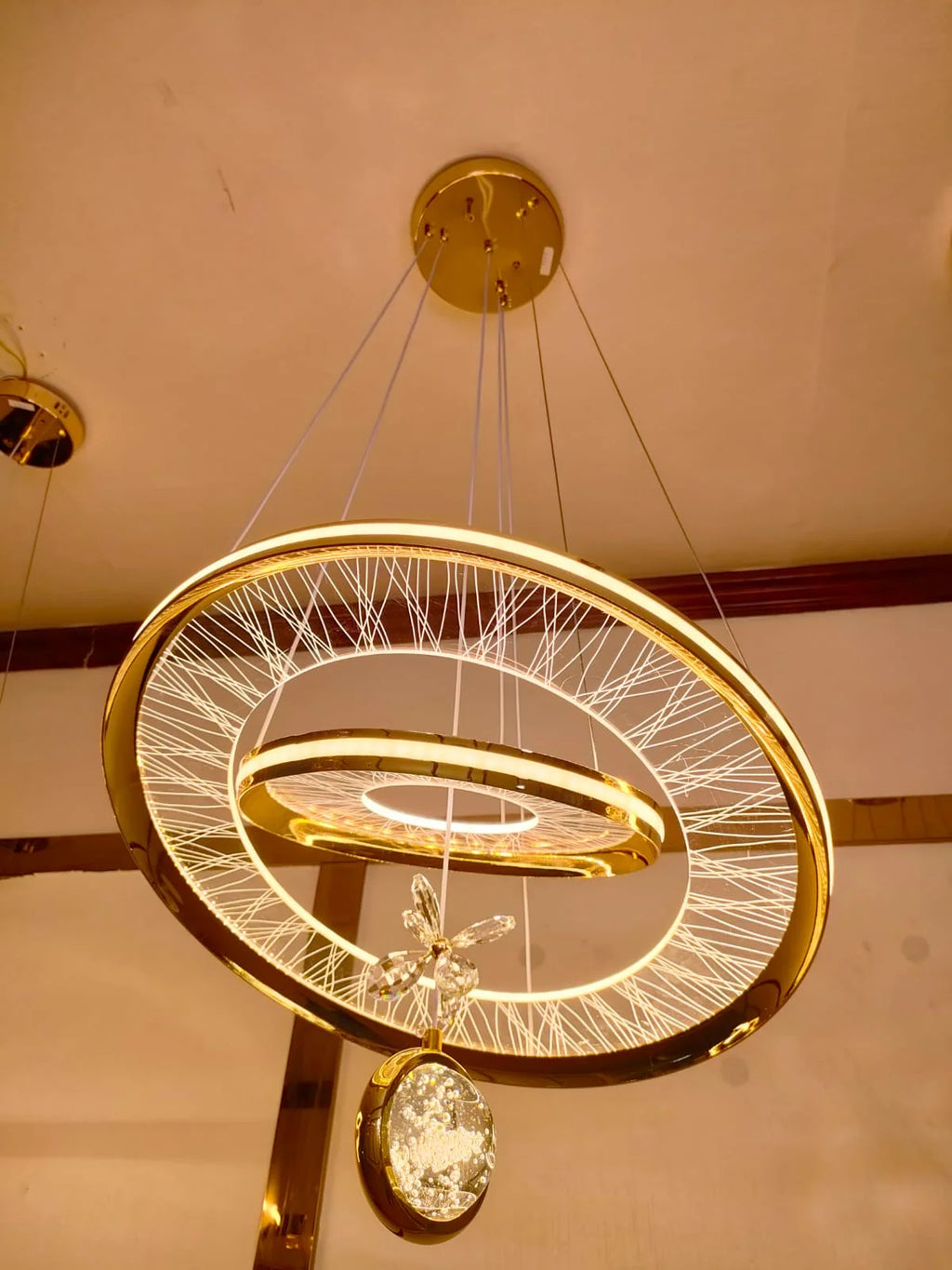 Minimalist Modern Creative Led Strip Chandeliers & Pendant Lights