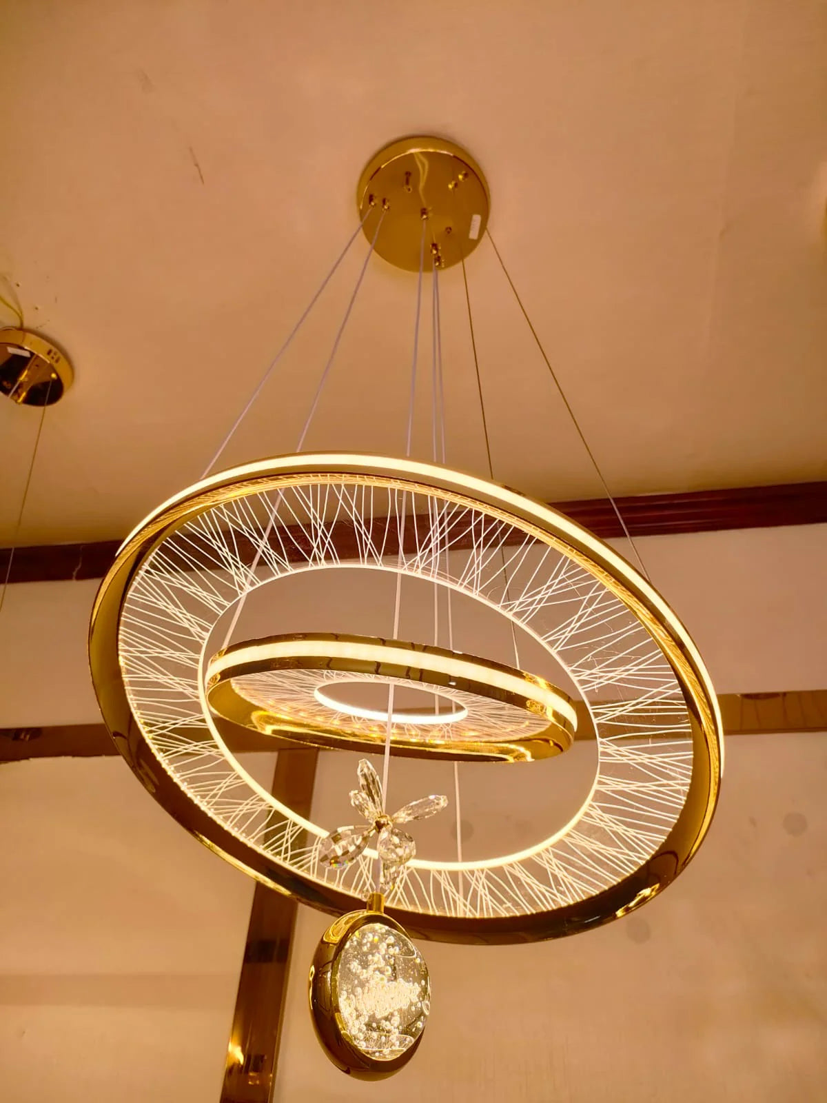 Minimalist Modern Creative Led Strip Chandeliers & Pendant Lights