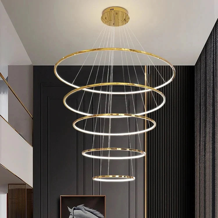 Multi Ring Chandelier