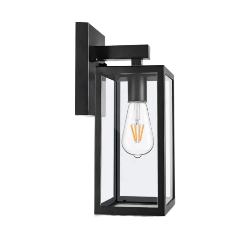 Modern Simple Square Outdoor Wall Lantern