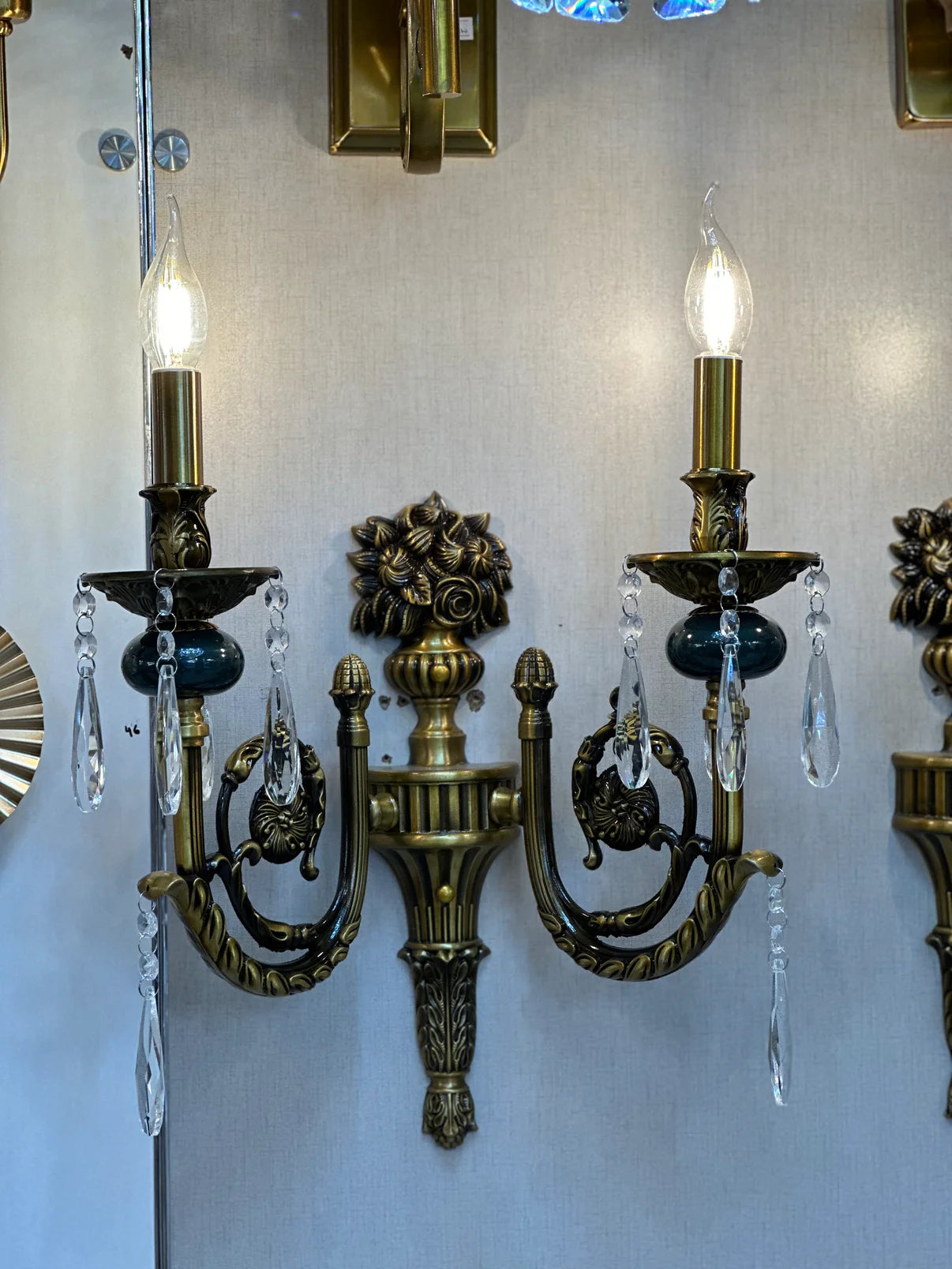 Antique Candle Wall Lights