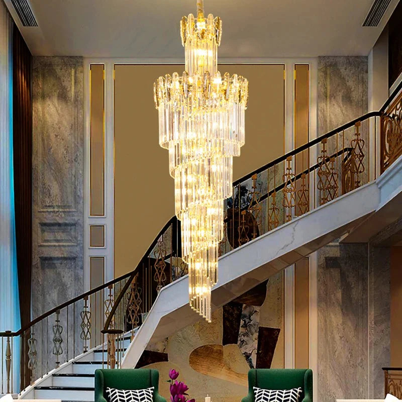 Nordic Big Crystal Chandelier