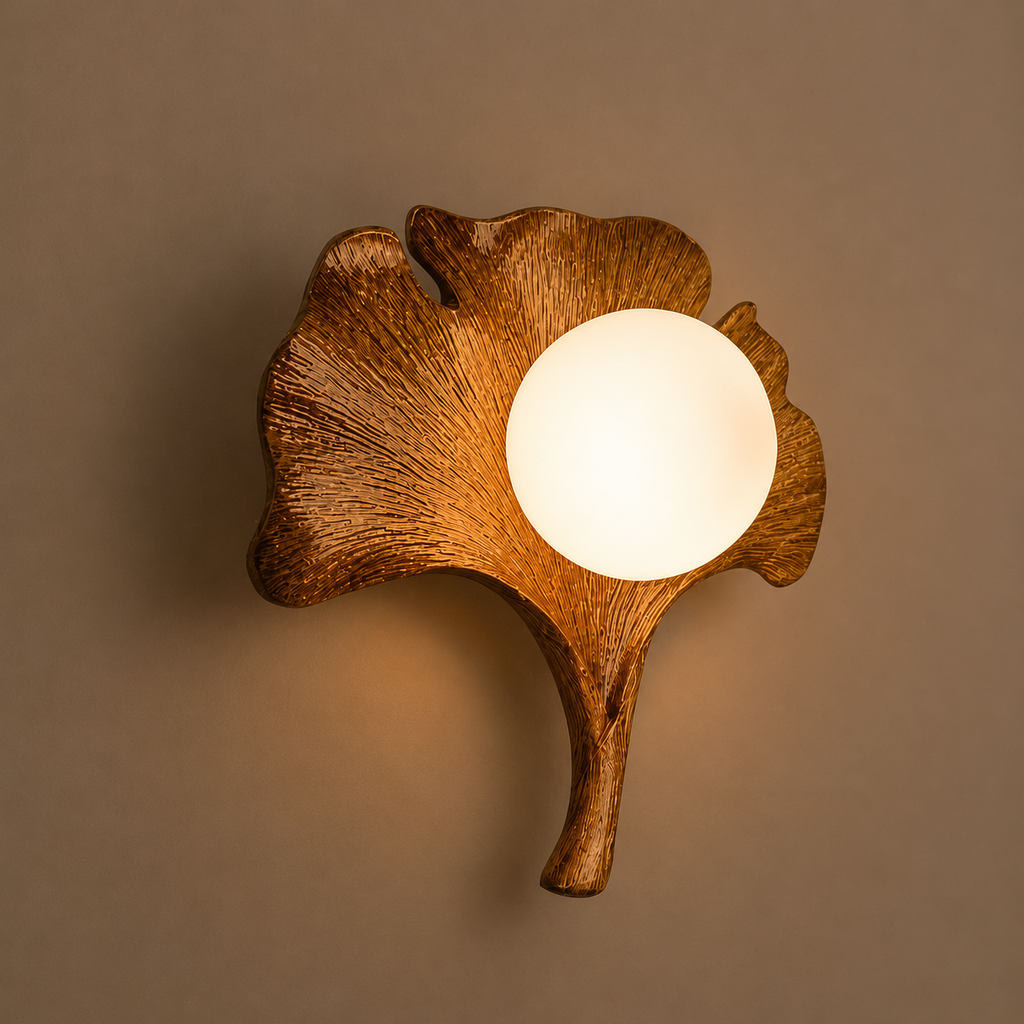 Luna Leaf Wall Lamp