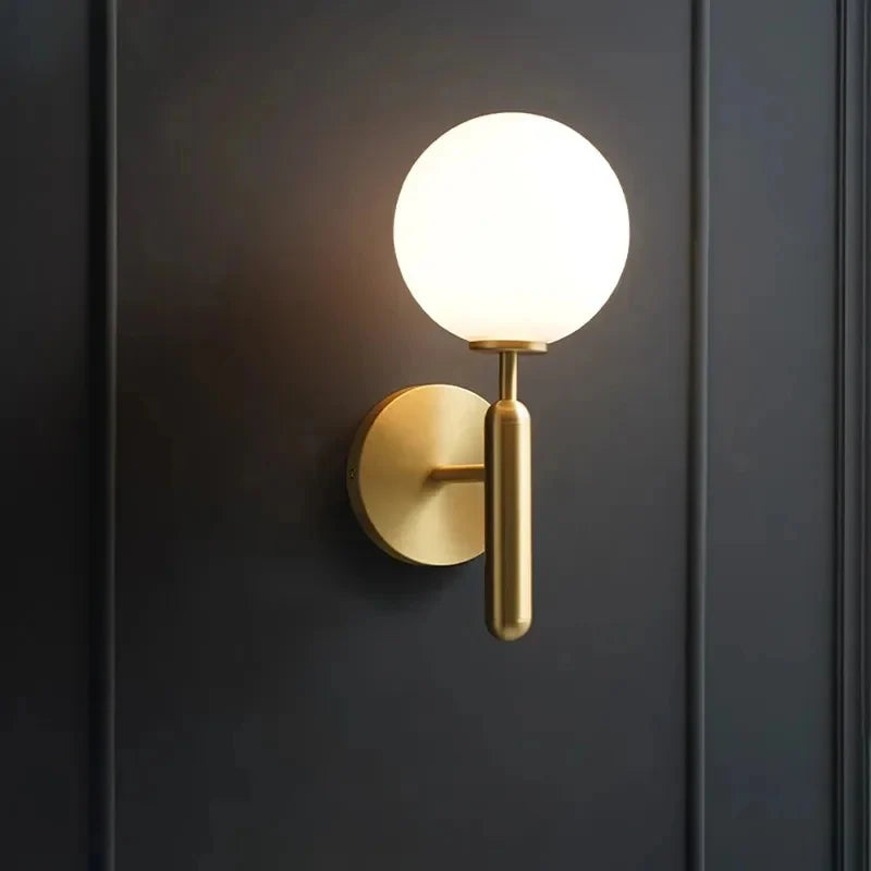 Luxury Globe Nordic Wall Light