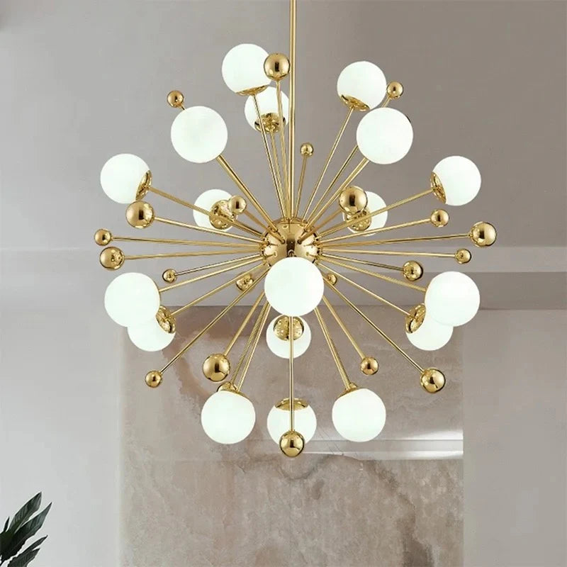18 heads Globe Chandelier