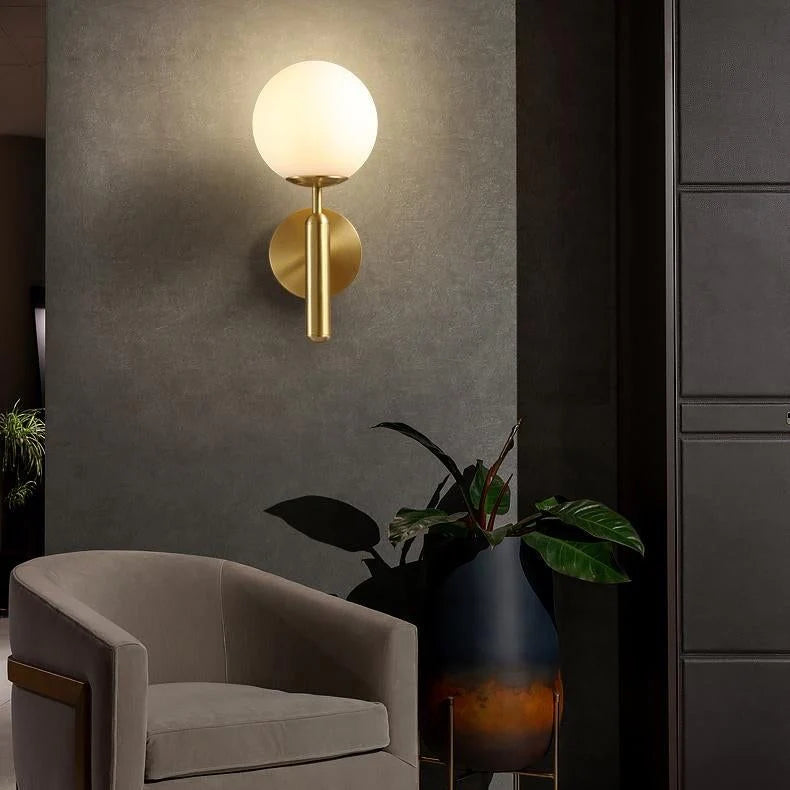 Luxury Globe Nordic Wall Light