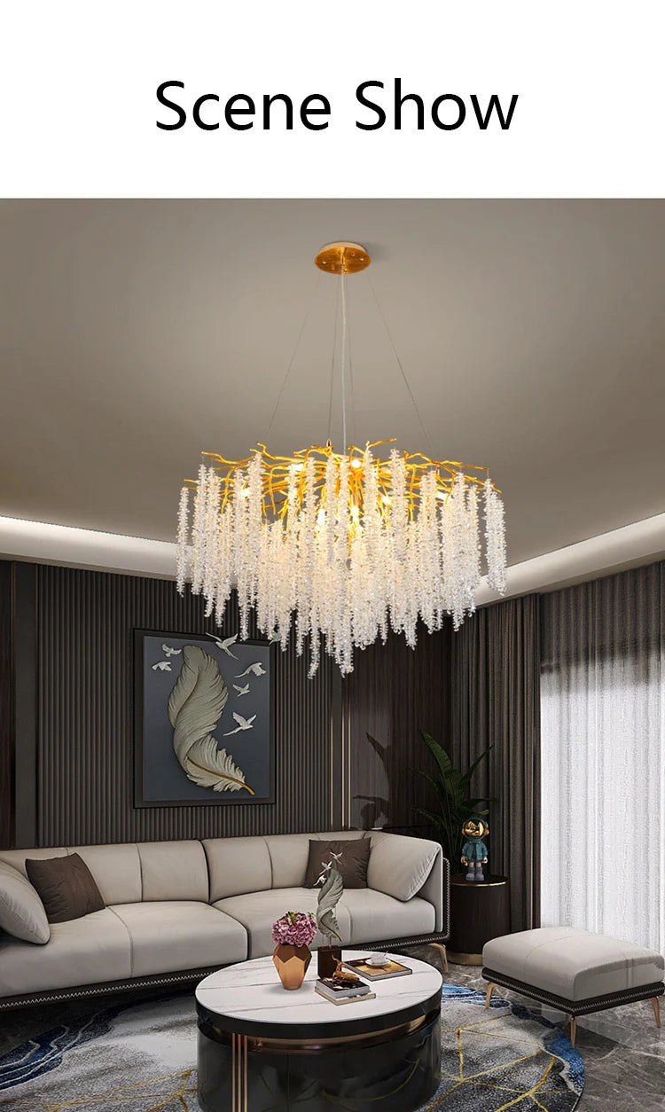 Modern Crystal Beats Chandelier