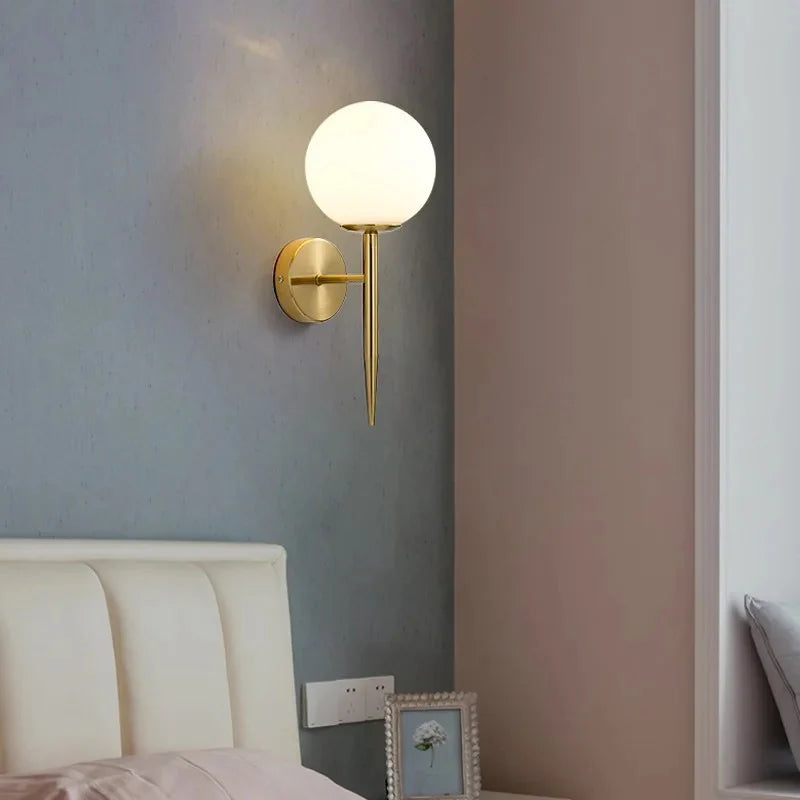 Nordic Globe Wall Light