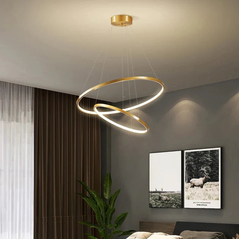 Multi Ring Chandelier