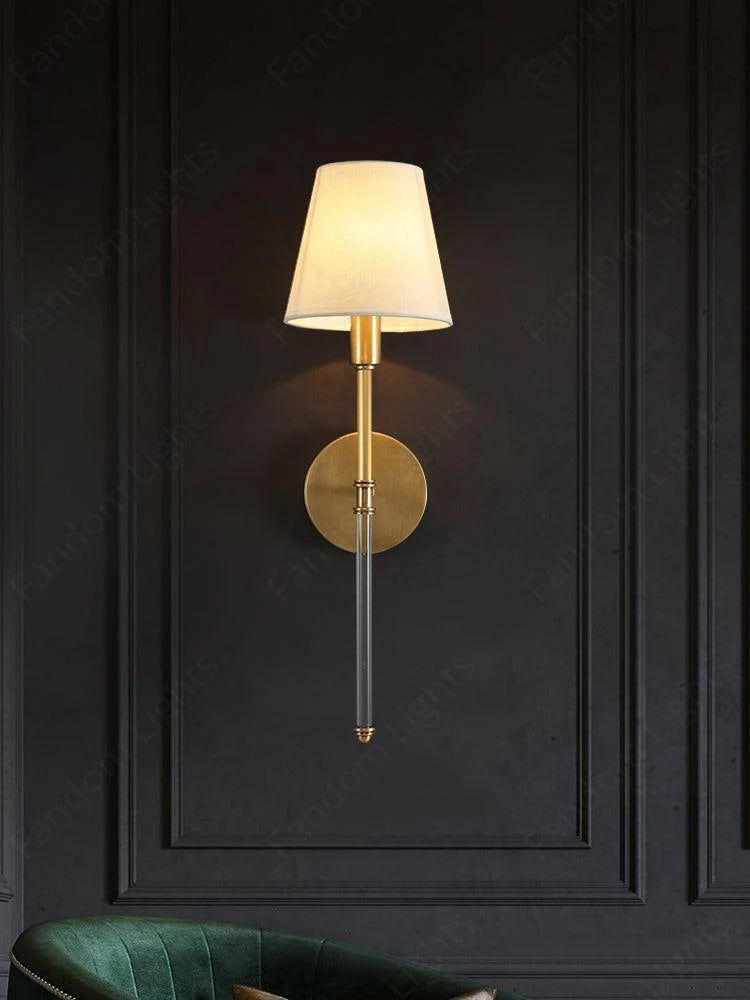 Hut Glass Wall Light