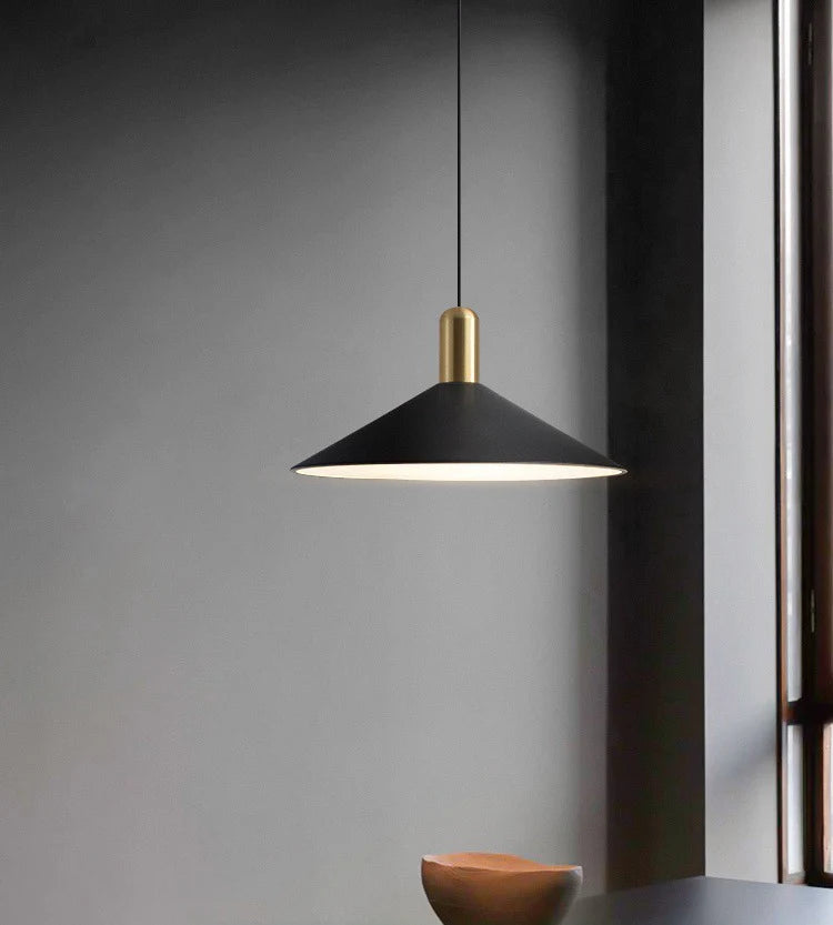 Metal Hut Hanging Light