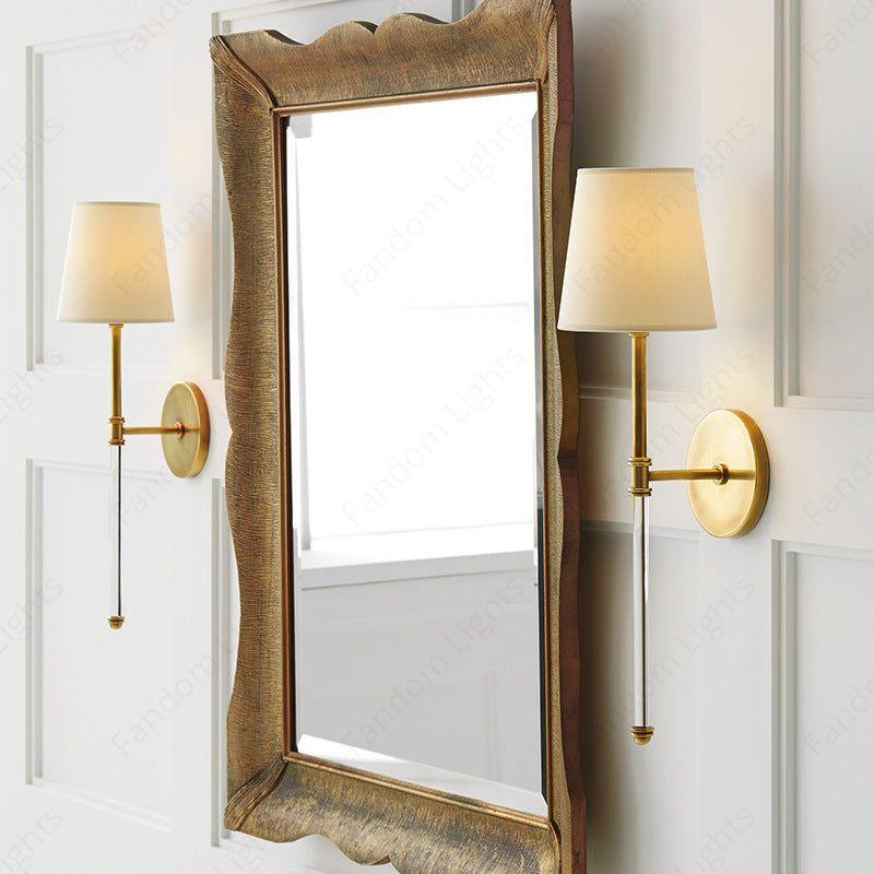 Hut Glass Wall Light