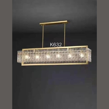 Crystal Rectangular Chandelier