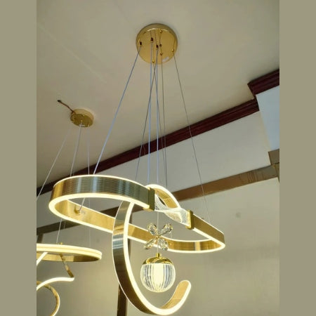 Led oval Hanging Light Three color option