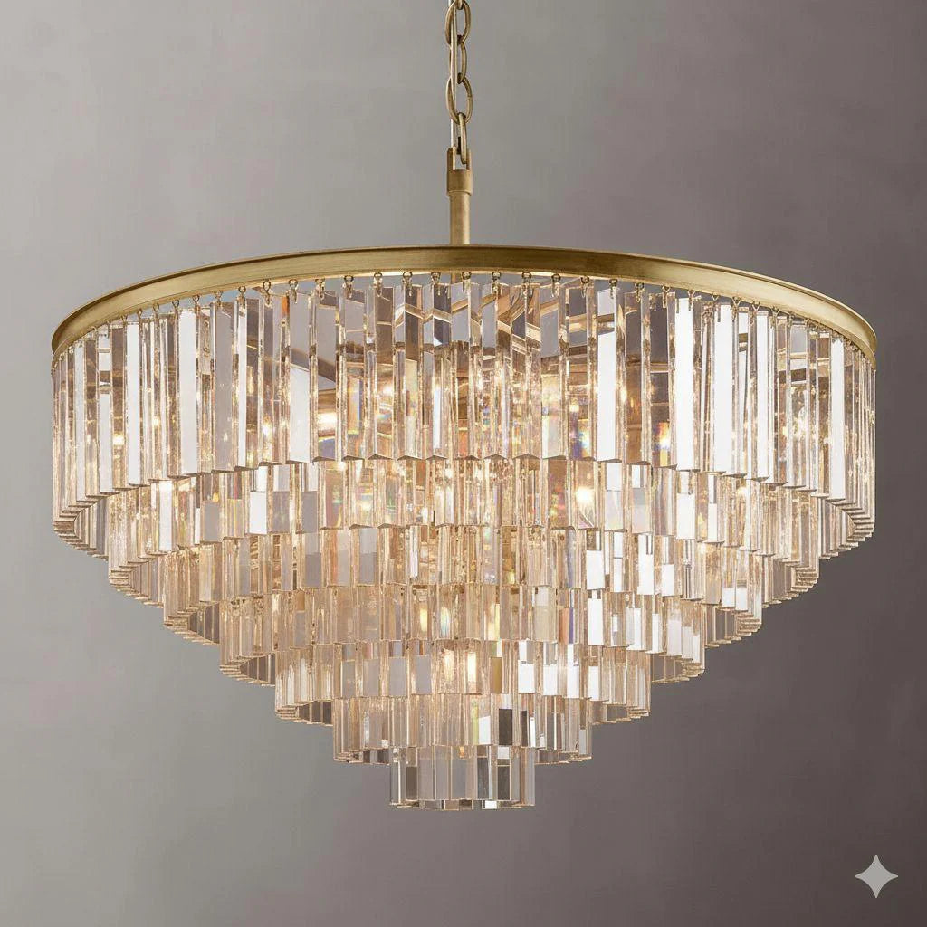 Imperial Crystal Round Chandelier
