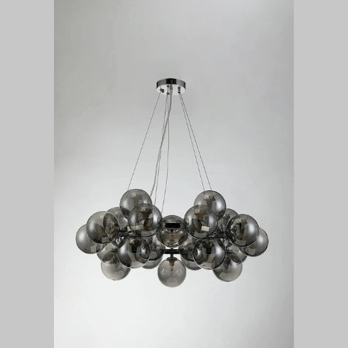 Smoke Glass Chandelier