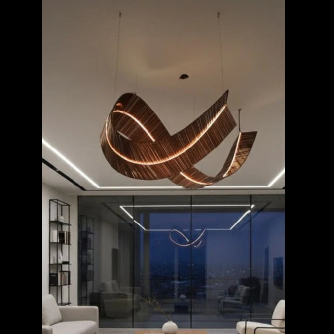 Architectural Statement Hanging Light