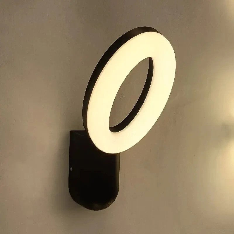 Wall-Mounted Aluminum Light-Emitting Diode Outdoor Wall Lamp