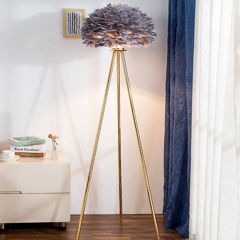 Luxury Feather Lamp