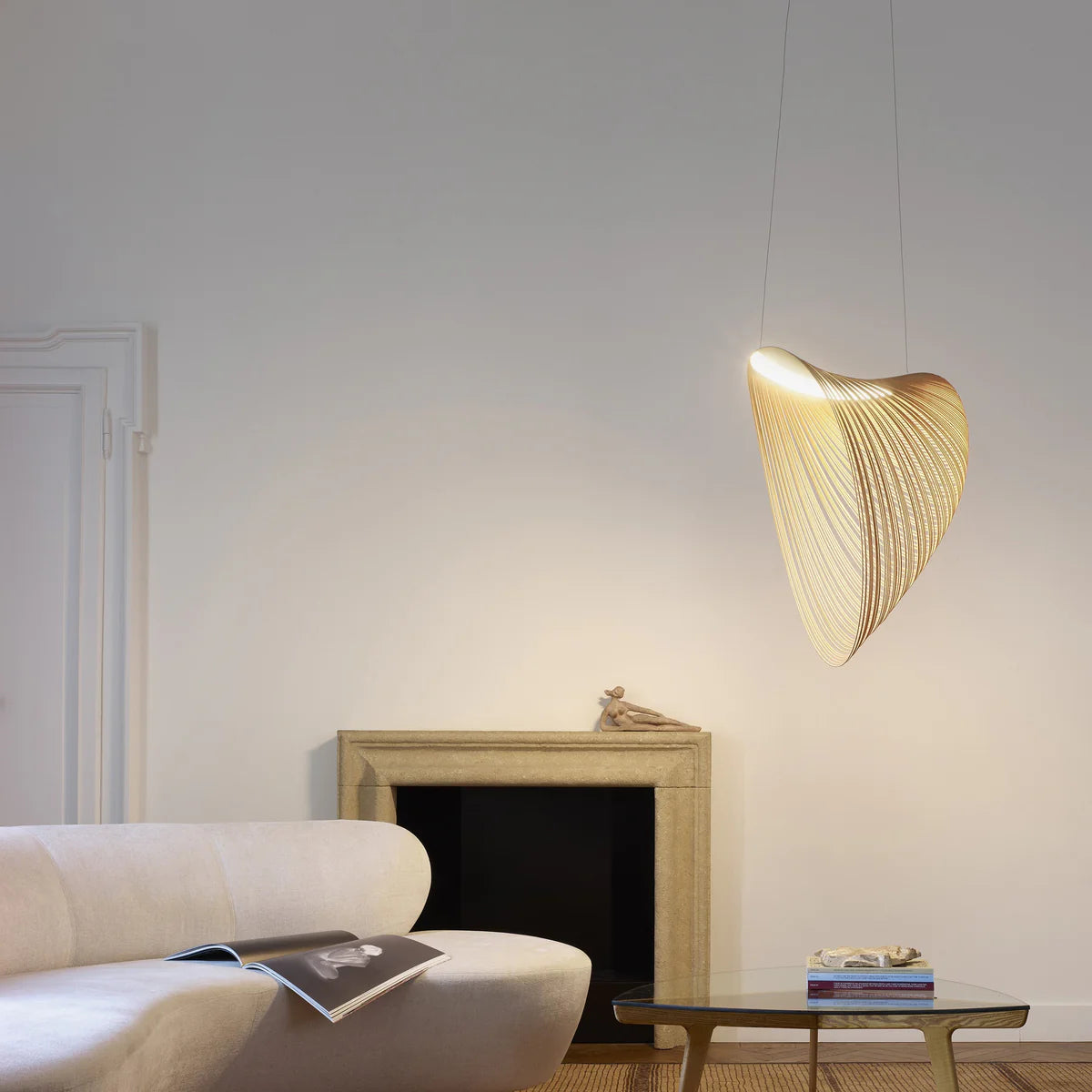 Sculptural Ambient Hanging Light